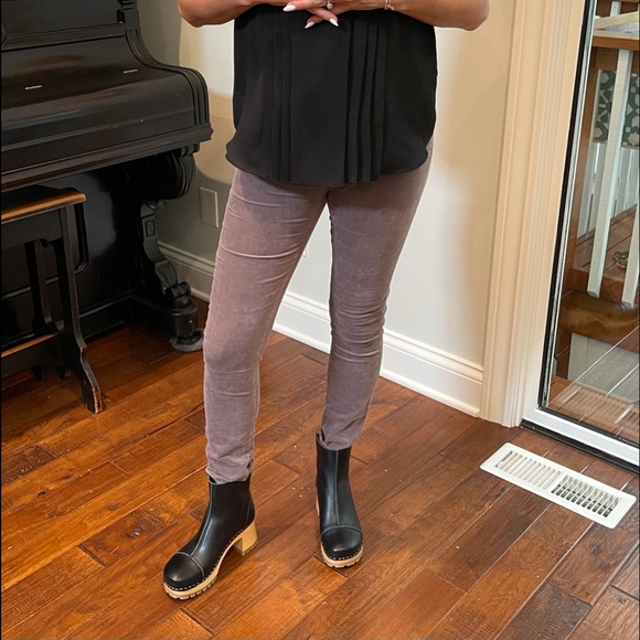 Anthropologie AG Adriano Goldschmied Velvet Skinny Jeans EUC - Picture 2 of 8